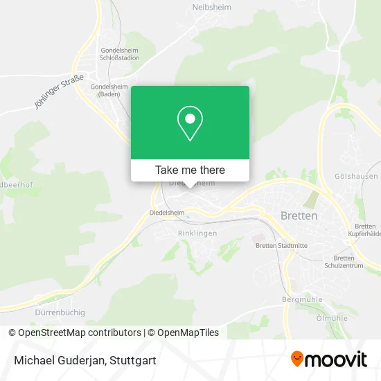 Карта Michael Guderjan