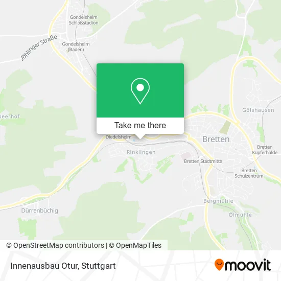 Карта Innenausbau Otur