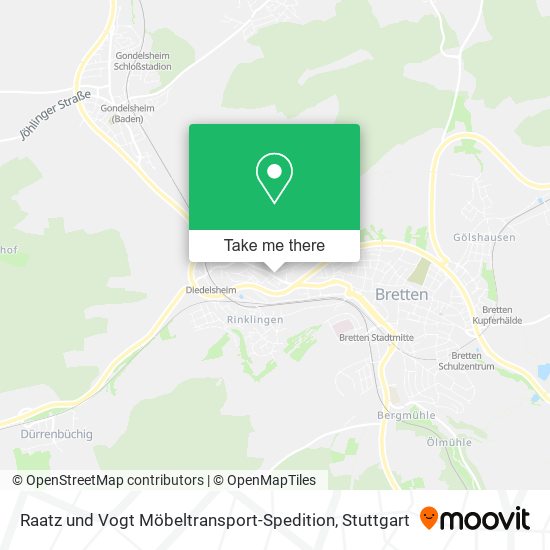 Карта Raatz und Vogt Möbeltransport-Spedition