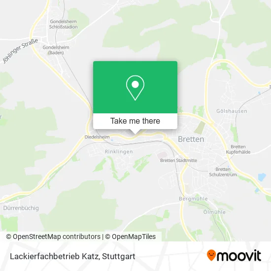 Карта Lackierfachbetrieb Katz