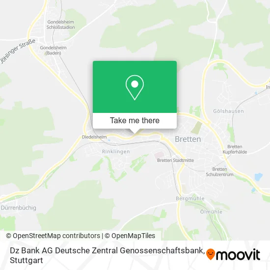 Карта Dz Bank AG Deutsche Zentral Genossenschaftsbank