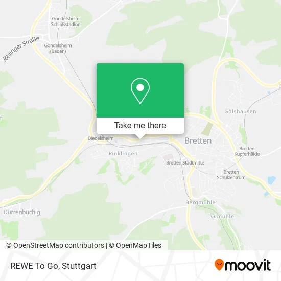 Карта REWE To Go