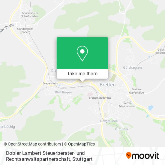 Dobler Lambert Steuerberater- und Rechtsanwaltspartnerschaft map