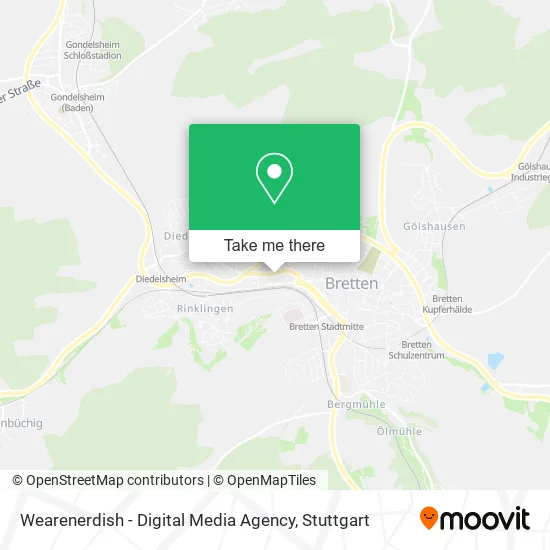 Карта Wearenerdish - Digital Media Agency