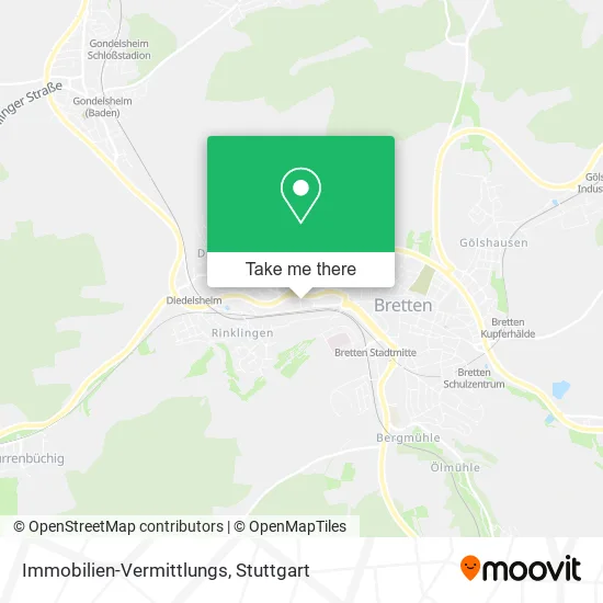 Карта Immobilien-Vermittlungs