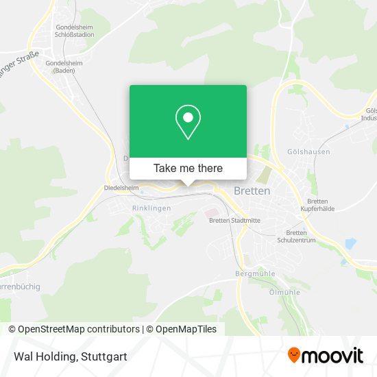 Карта Wal Holding