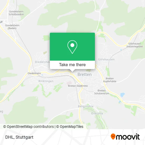 Карта DHL