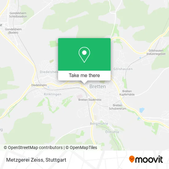 Карта Metzgerei Zeiss