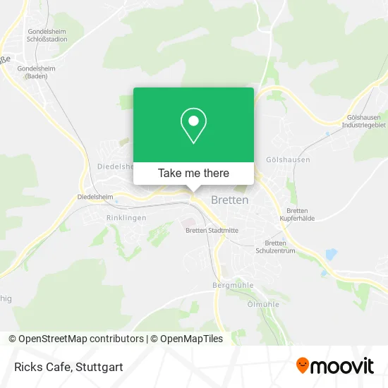 Карта Ricks Cafe