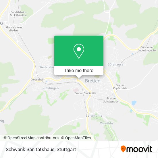 Schwank Sanitätshaus map