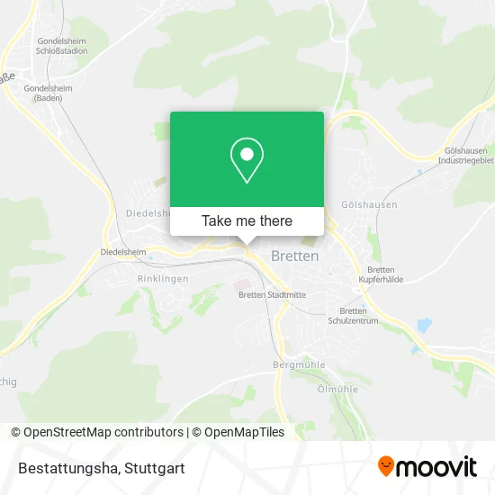 Карта Bestattungsha