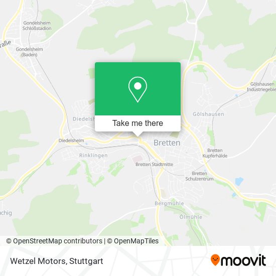Карта Wetzel Motors