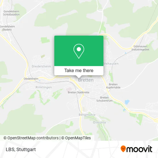 Карта LBS