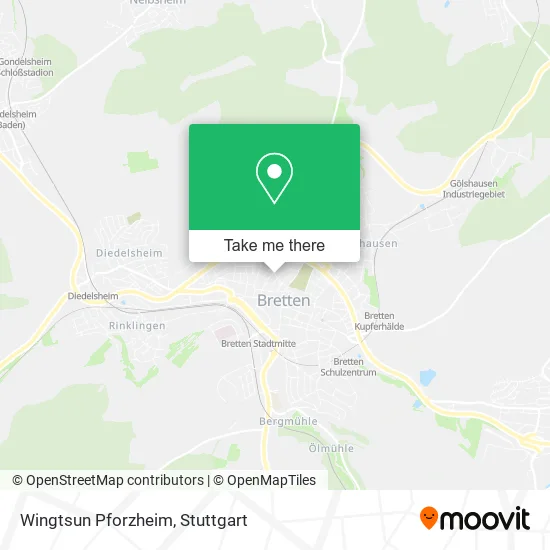 Карта Wingtsun Pforzheim