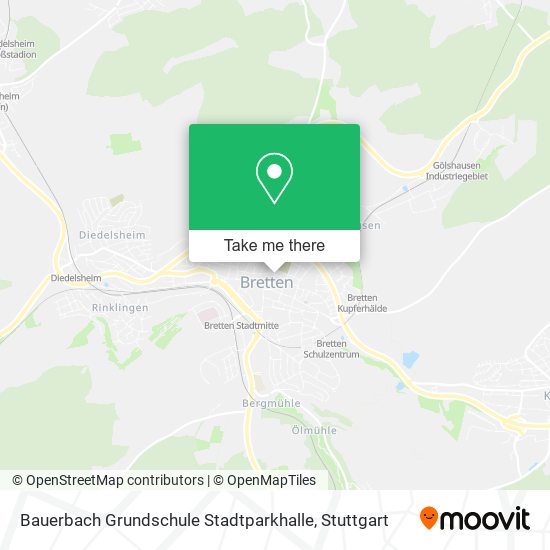 Bauerbach Grundschule Stadtparkhalle map