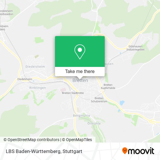 LBS Baden-Württemberg map