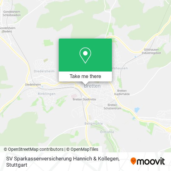 SV Sparkassenversicherung Hannich & Kollegen map