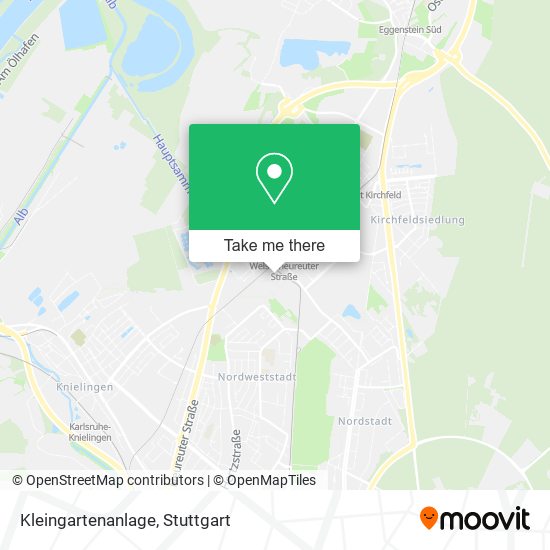 Карта Kleingartenanlage
