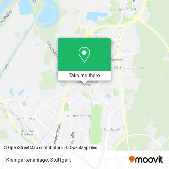 Карта Kleingartenanlage