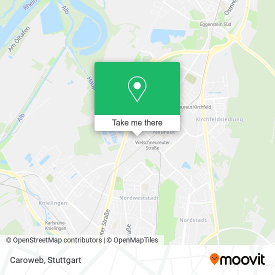 Caroweb map