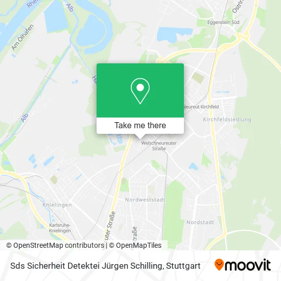 Карта Sds Sicherheit Detektei Jürgen Schilling