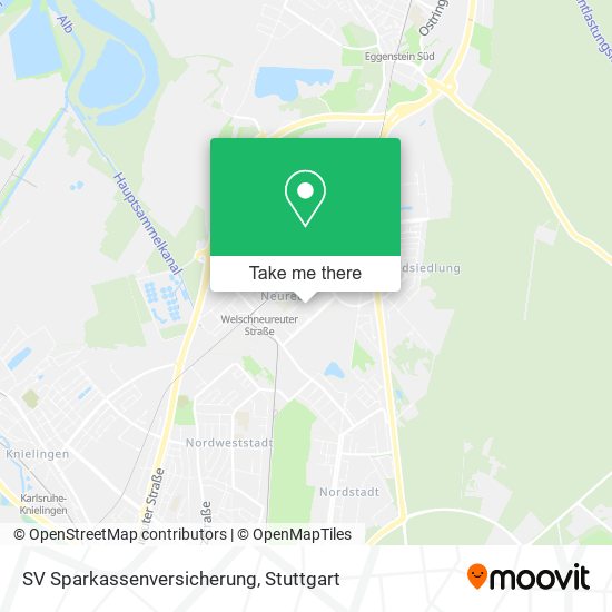 SV Sparkassenversicherung map