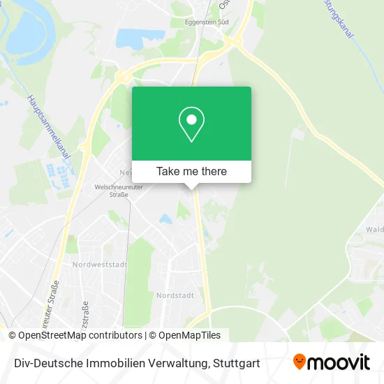 Карта Div-Deutsche Immobilien Verwaltung