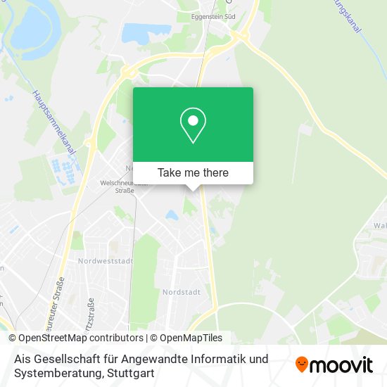 Ais Gesellschaft für Angewandte Informatik und Systemberatung map