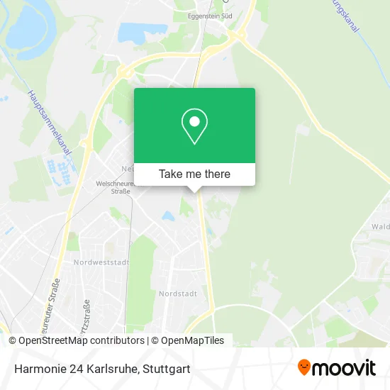 Карта Harmonie 24 Karlsruhe