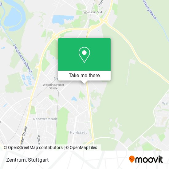 Карта Zentrum