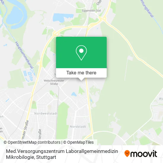 Карта Med.Versorgungszentrum Laborallgemeinmedizin Mikrobilogie