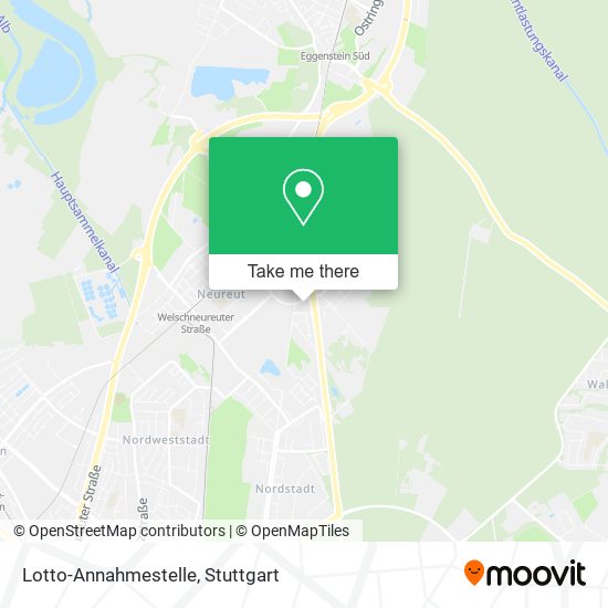 Lotto-Annahmestelle map