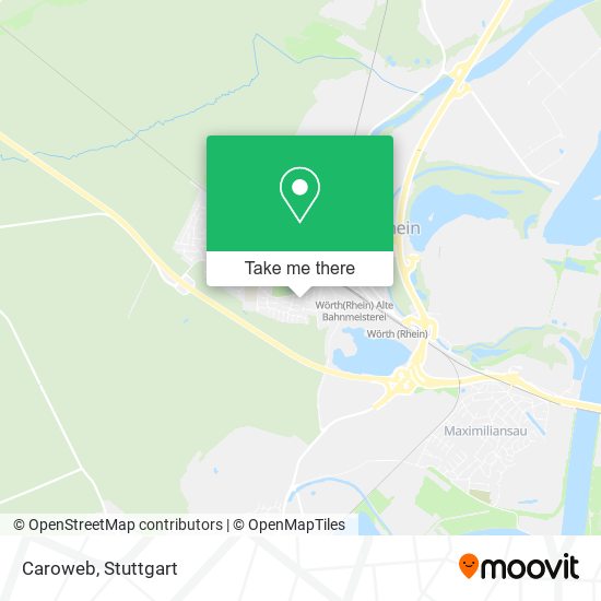 Caroweb map