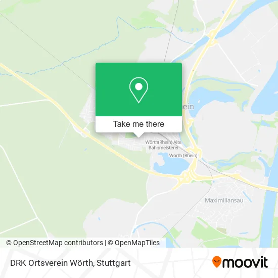 Карта DRK Ortsverein Wörth