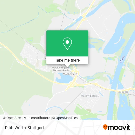 Карта Ditib Wörth