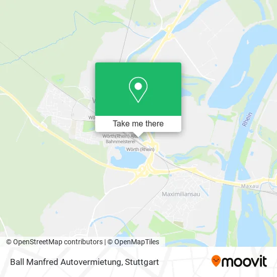 Карта Ball Manfred Autovermietung