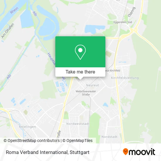 Карта Roma Verband International