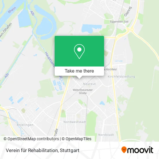 Карта Verein für Rehabilitation