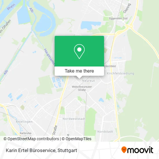 Карта Karin Ertel Büroservice