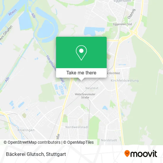 Карта Bäckerei Glutsch