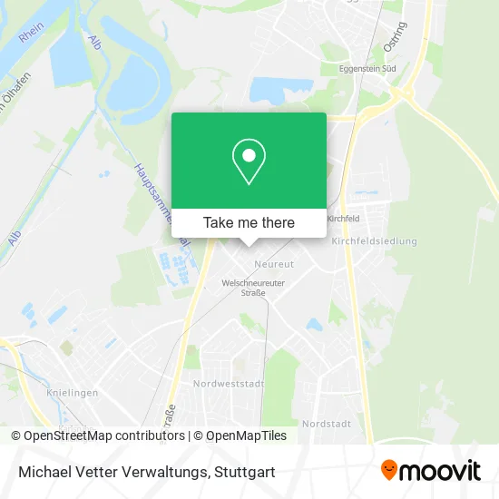 Карта Michael Vetter Verwaltungs
