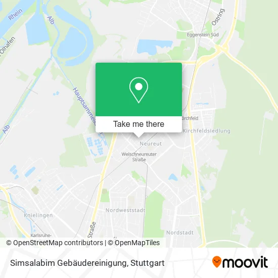 Карта Simsalabim Gebäudereinigung