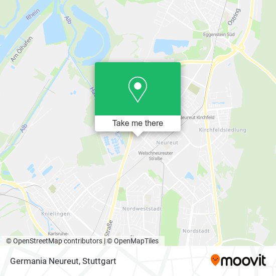 Карта Germania Neureut