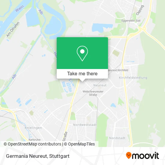 Карта Germania Neureut