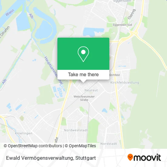 Карта Ewald Vermögensverwaltung