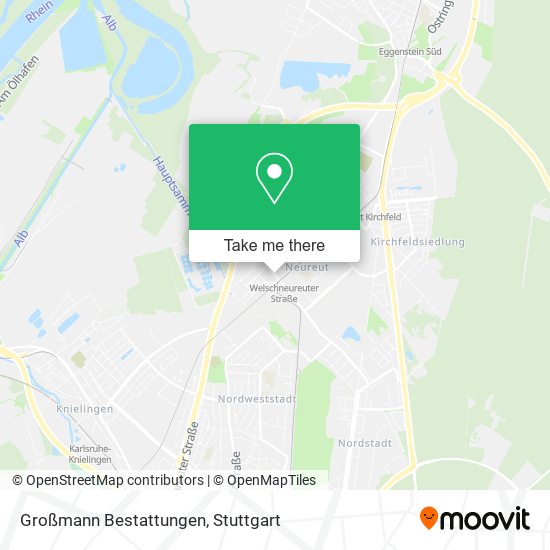 Карта Großmann Bestattungen