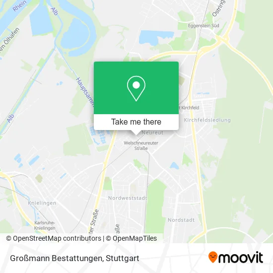 Карта Großmann Bestattungen