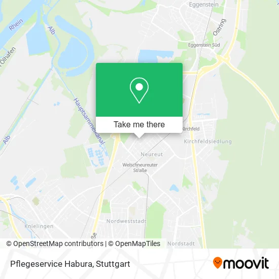 Карта Pflegeservice Habura