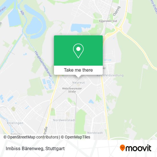 Imbiss Bärenweg map