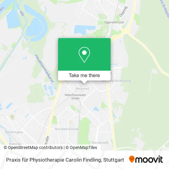 Карта Praxis für Physiotherapie Carolin Findling